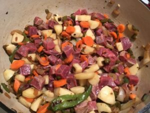 Somali, main course, beef