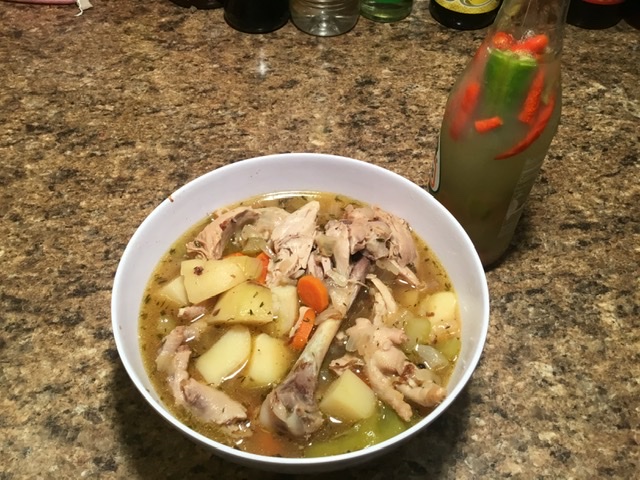 Chicken Souse Stoned Soup
