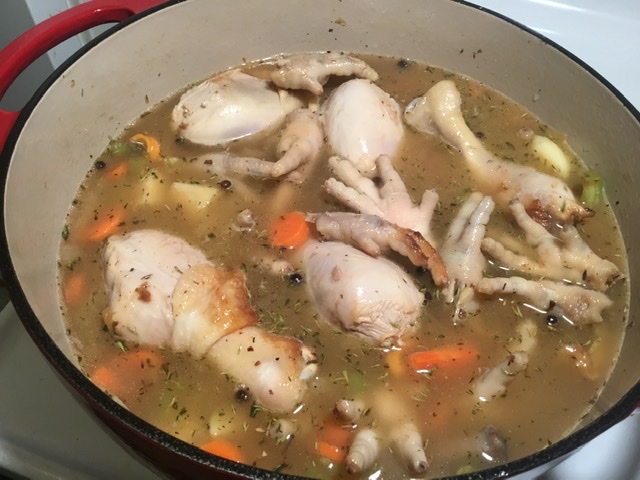 Chicken Souse Stoned Soup