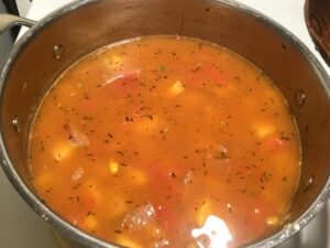 Cameroonian, main course, soup, vegan