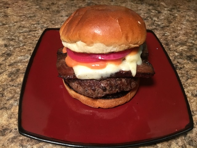 Ground Brisket Burger