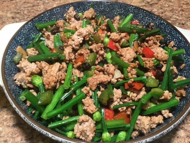 Garlic Chive Stir Fry