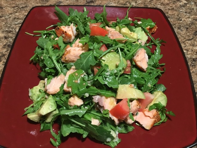 Salmon and Avocado Salad