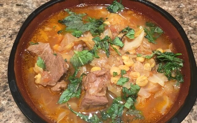 Lamb and Cabbage Soup
