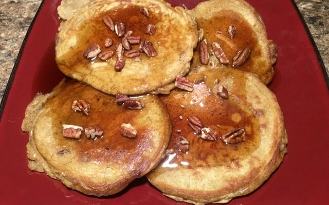 Pumpkin Pecan Pancakes