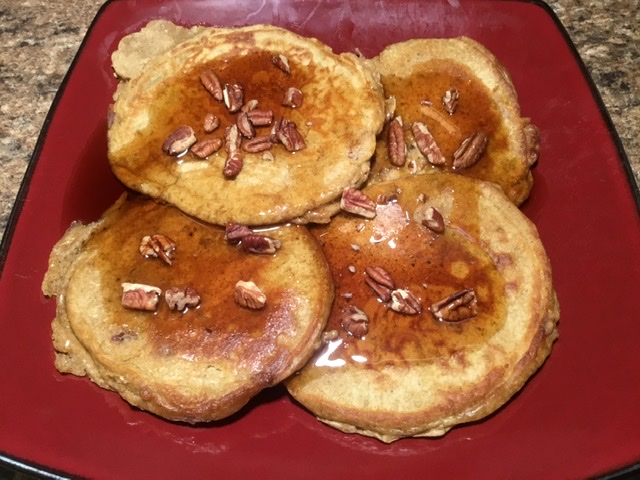 Pumpkin Pecan Pancakes