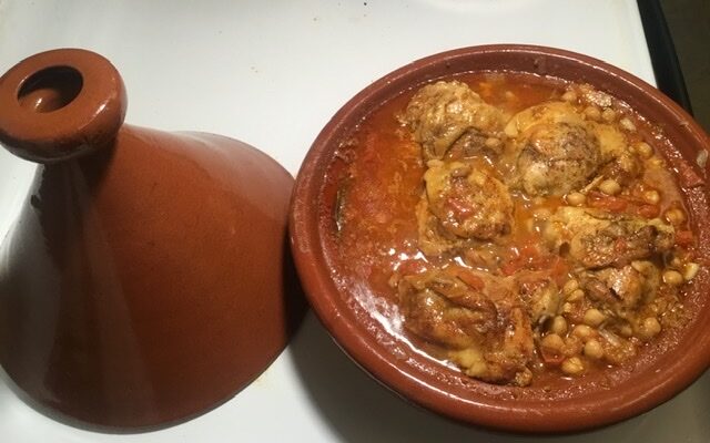 Chicken Tagine with Chickpeas