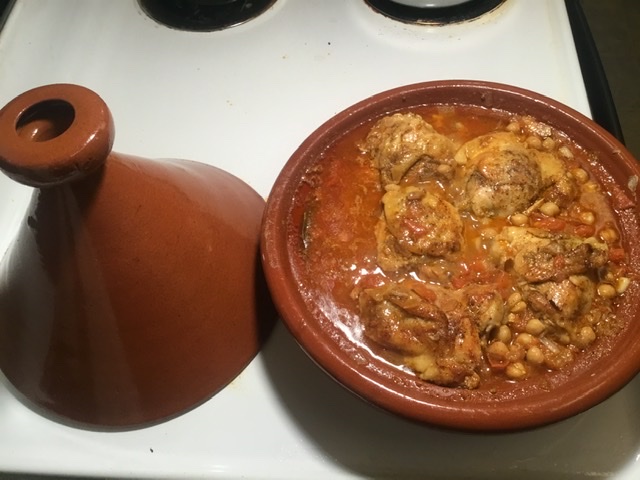 Chicken Tagine with Chickpeas