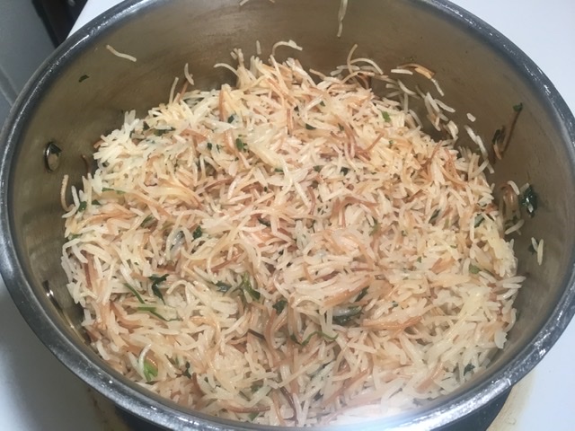 Angel Hair Rice (Arroz con Fideos)