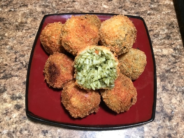 Green Curry Rice Balls