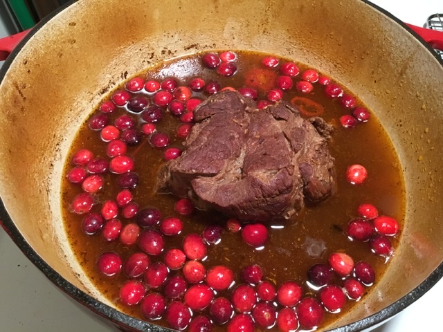 Cranberry Bison Chuck Roast