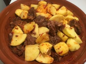 Tunisian, main course, beef