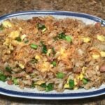 Hmong, side dish, rice, pork