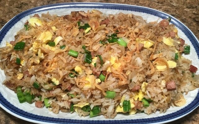 Spam and Egg Fried Rice
