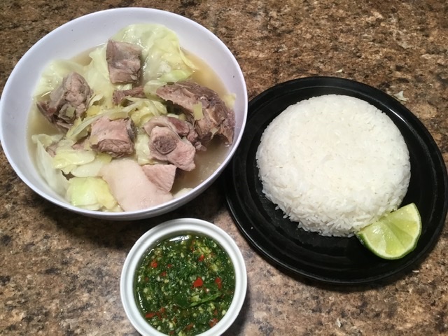 Hmong, main course, pork