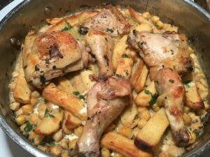Algerian, main course, chicken