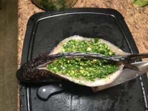 Hmong, main course, fish