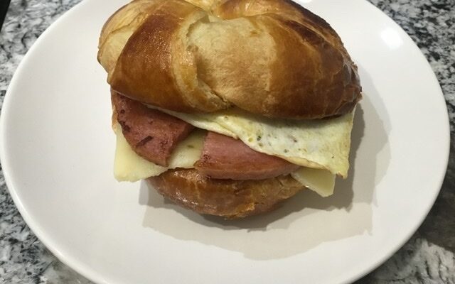Taylor Pork Roll Breakfast Sandwich