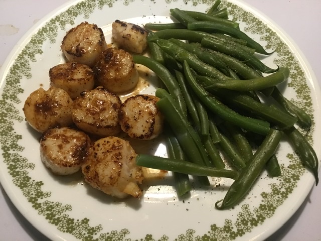 Scallops in Brown Butter Sauce