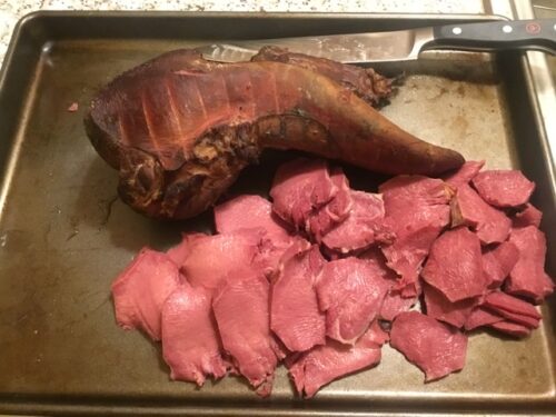 Smoked Corned Beef Tongue STONED SOUP