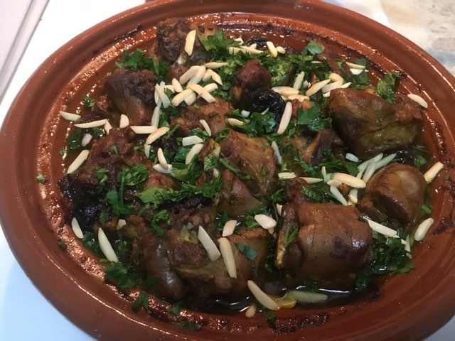Moroccan Lamb Shank Tagine with Prunes