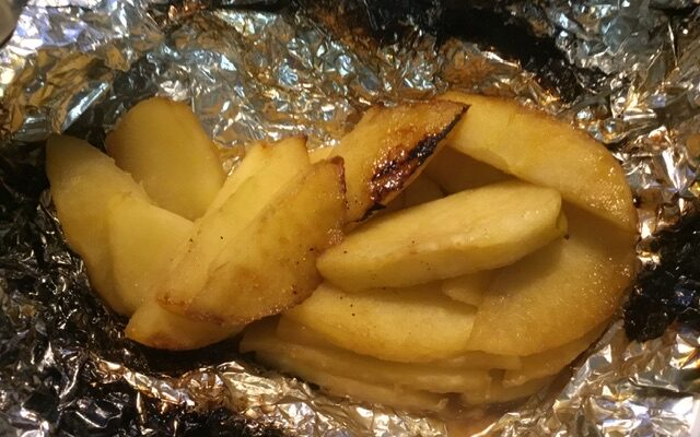 Grilled Caramelized Apples