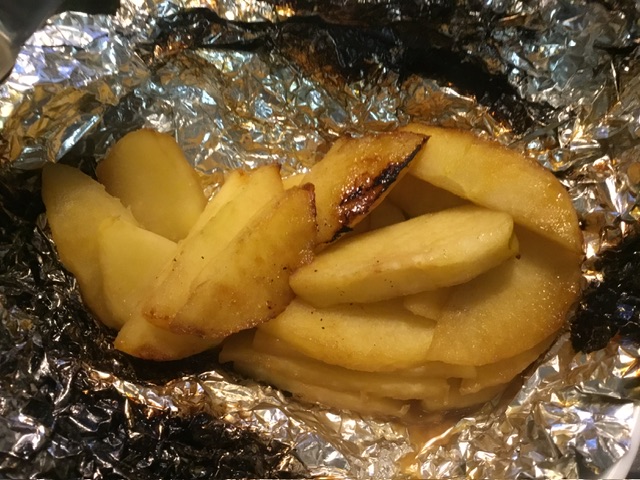 Grilled Caramelized Apples