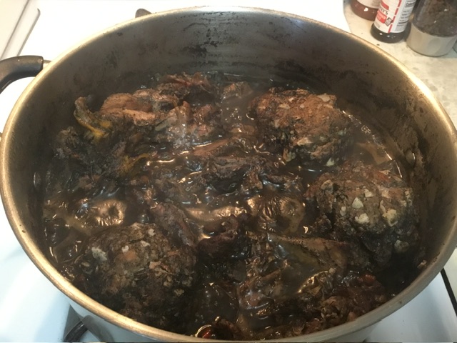 Relleno Negro (Stewed Black Turkey)