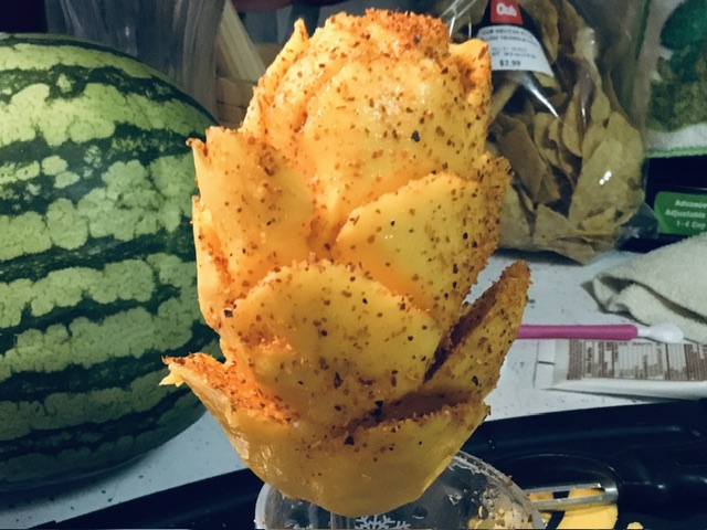 How To Make A Mango Rose