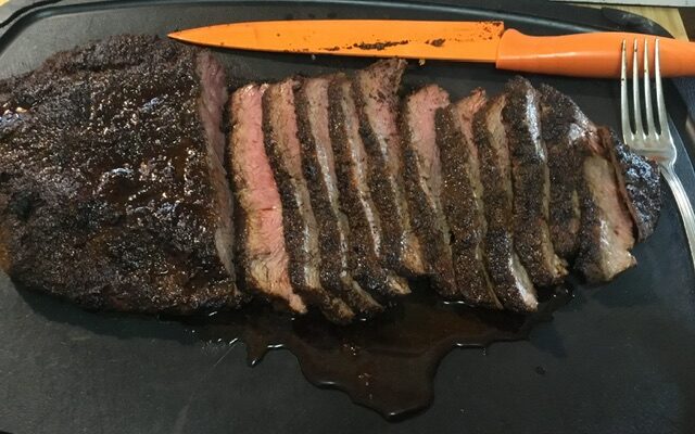 Coffee Rubbed Flat Iron Steak