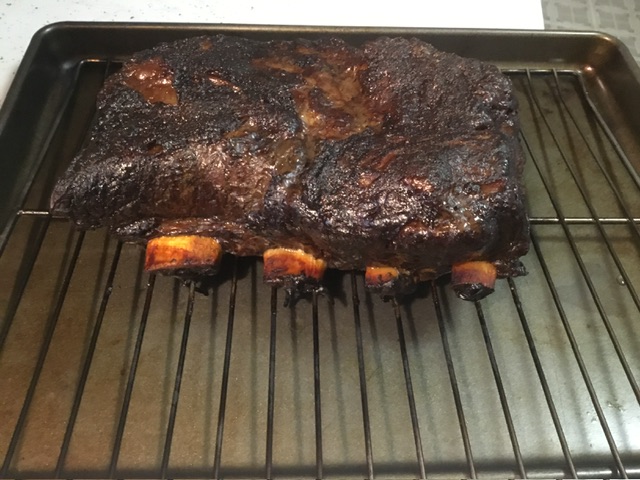 Whole Smoked Bone-In Beef Short Rib Plate