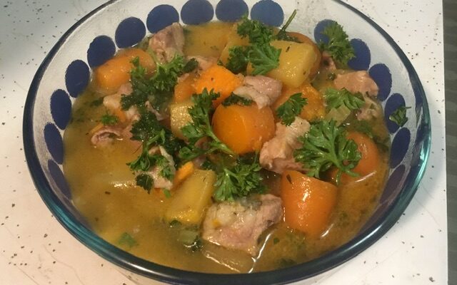 Pork and Root Vegetable Stew