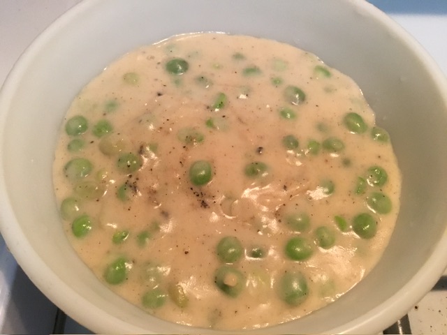 Creamed English Peas