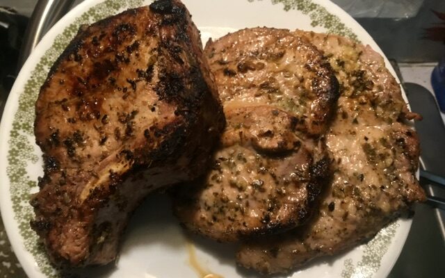 Colombian Style Pork Chops