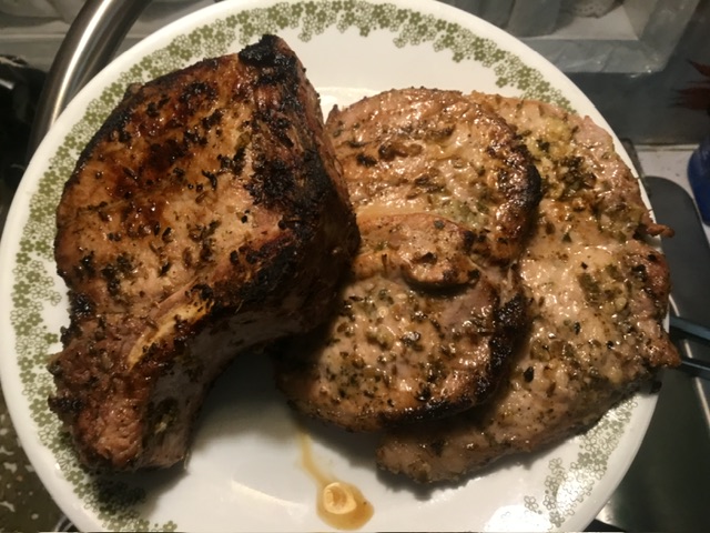 Colombian Style Pork Chops