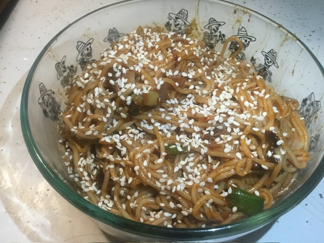 Black Garlic Chili Oil Noodles