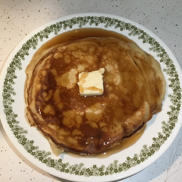 Homemade Buttermilk Pancakes