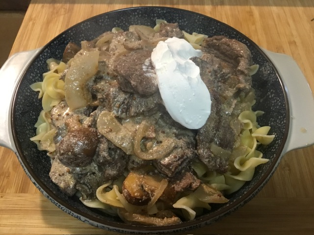 Beef Stroganoff