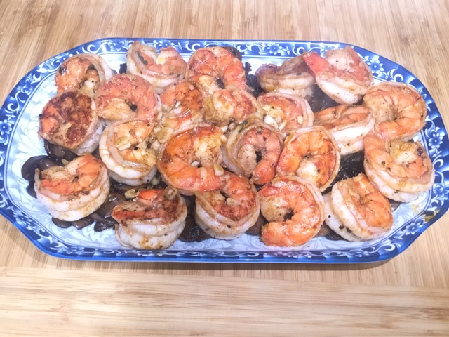 Spanish Garlic Shrimp with Mushrooms (Gambas al Ajillo con Champiñones)