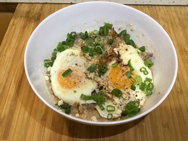 Savory Steel Cut Oatmeal