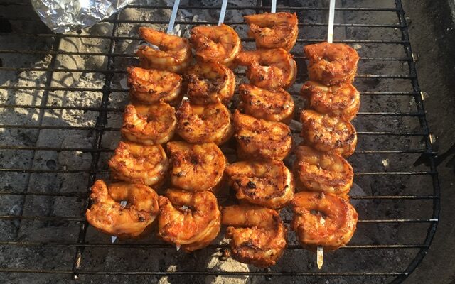 Blackened Grilled Shrimp