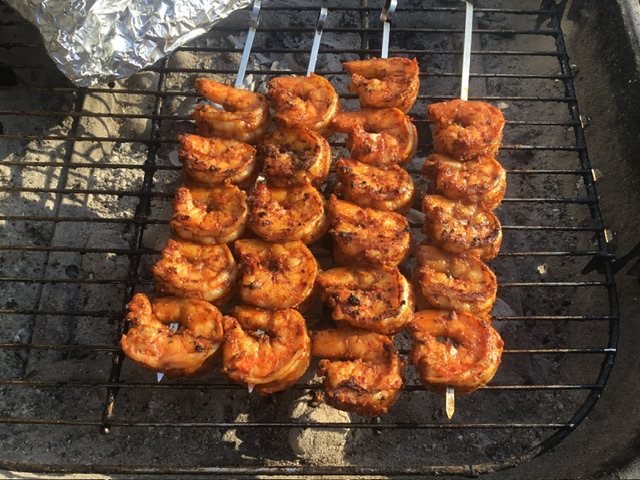 Blackened Grilled Shrimp