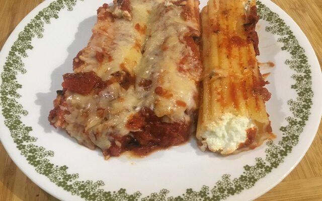 3 Cheese Manicotti