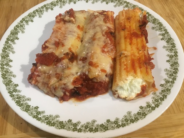 3 Cheese Manicotti