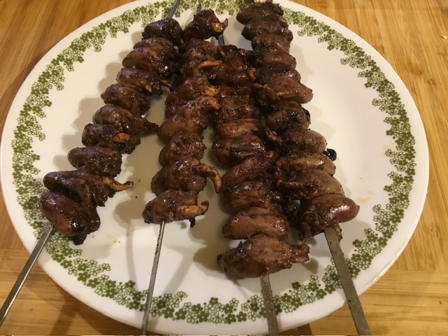 Mexican-Style Grilled Chicken Hearts