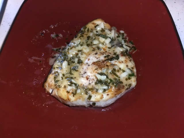 Lemon Garlic Swordfish