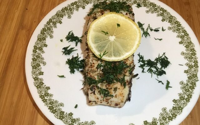 Lemon Dill Halibut