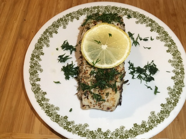 Lemon Dill Halibut