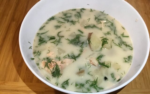 Salmon Head Soup (Ukha)