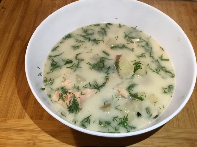 Salmon Head Soup (Ukha)